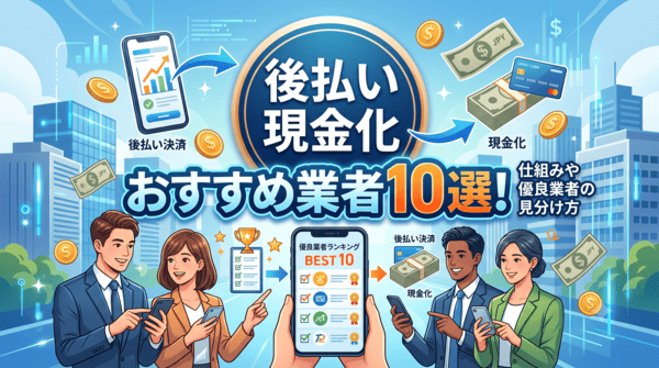 後払い現金化おすすめ業者10選!仕組みや優良業者の見分け方